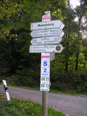 Wanderwegschilder Wanderwegschilder